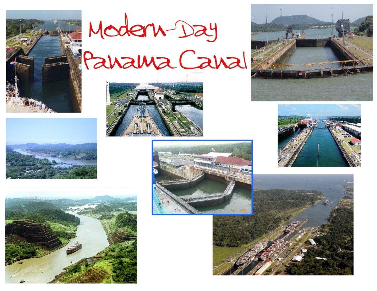 Modern Day Pictures of Panama Canal
